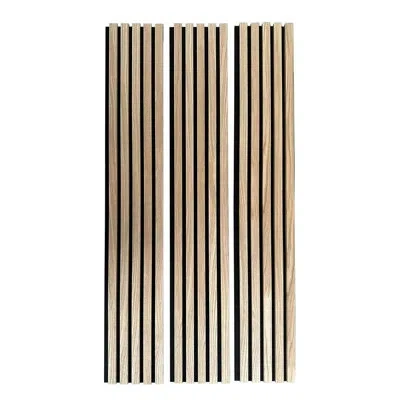 Wallpops Acoustic Slat Wood Natural Wall Panels