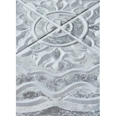 Wallpops Ada Embossed Peel & Stick Backsplash Tile Decal In Gray