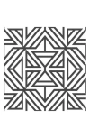 Wallpops Black Linear Peel & Stick Wallpaper In Black