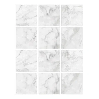 Wallpops Gallo Tile Decal In White;gray
