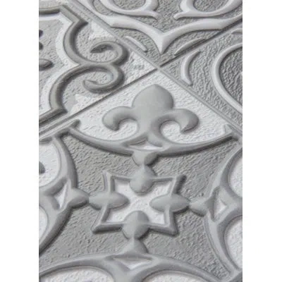 Wallpops Holly Embossed Peel & Stick Backsplash Tile Decal In Gray