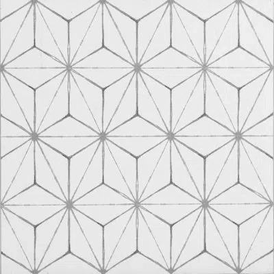 Wallpops Kikko 12" X 12" X 1mm Vinyl Tile In Gray