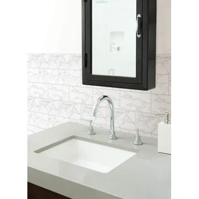 Wallpops Marble White Peel And Stick Backsplash Tiles