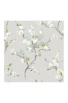 Wallpops Mirei Peel And Stick Wallpaper In Grey
