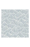 Wallpops Ridge Valley Peel & Stick Wallpaper In Blue