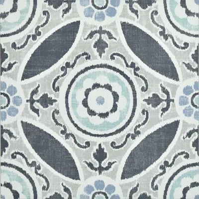 Wallpops Sienna 12" X 12" X 0.6 Mm Tile Vinyl Tile In Gray