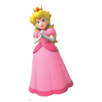 Wallpops Super Mario Princess Peach Wall Decals In Pink