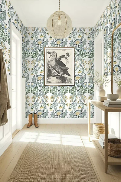 Wallquest Bramble Botanical Wallpaper