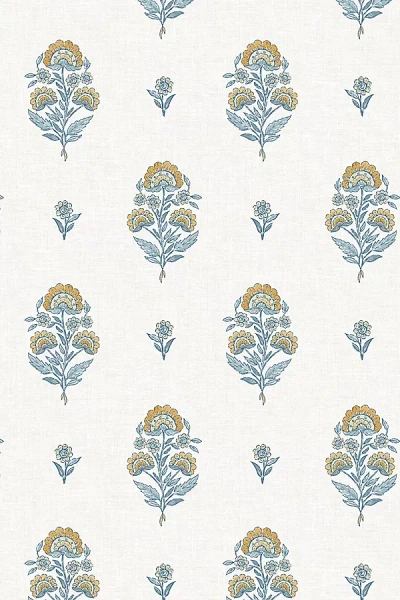Wallquest Floral Spot Matte Peel-and-stick Wallpaper