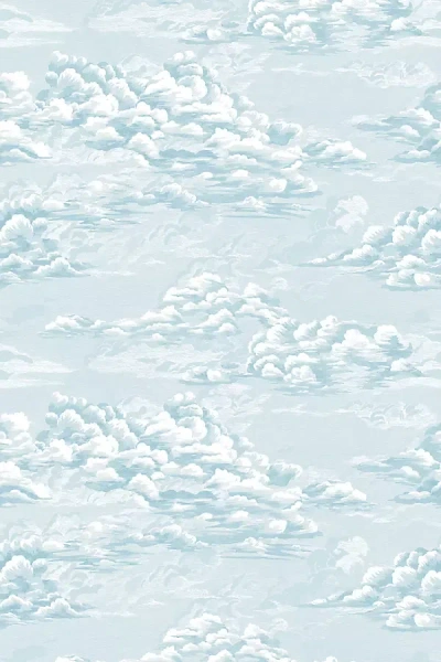 Wallquest Whisper Clouds Nature Wallpaper