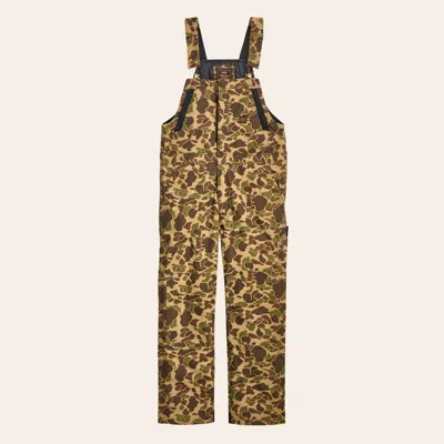 Walls Men's Frost Insulated Duck Work Bib Overall In Multi