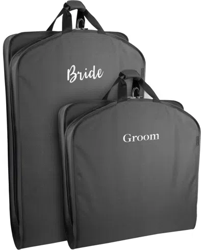 Wallybags 2-pc. Deluxe Travel Garment Bag In Black