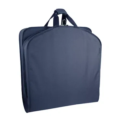 Wallybags 40" Deluxe Solids Travel Garment Bag In Blue