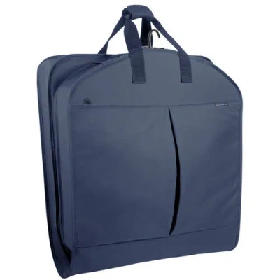 Wallybags 45" Deluxe Extra Capacity Travel Garment Bag With Two Accessory In Blue