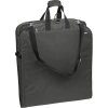 Wallybags 45" Premium Extra Capacity Travel Garment Bag With Shoulder Strap In Gray