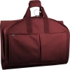 Wallybags 48" Deluxe Tri-fold Travel Garment Bag With Three Pockets In Burgundy