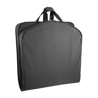 Wallybags 52" Deluxe Solids Travel Garment Bag In Black