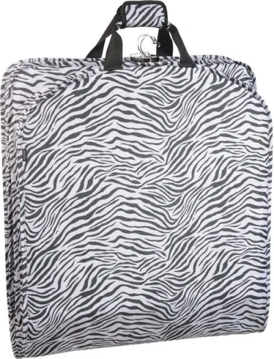 Wallybags 52" Deluxe Travel Garment Bag In Black