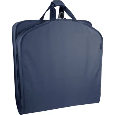 Wallybags Deluxe 40" Travel Garment Bag In Blue