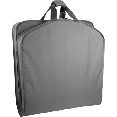 Wallybags Deluxe 40" Travel Garment Bag In Gray