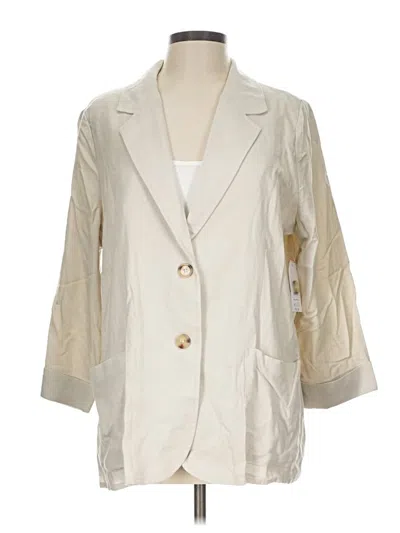 Pre-owned Walmart Blazer Jacket In Ivory