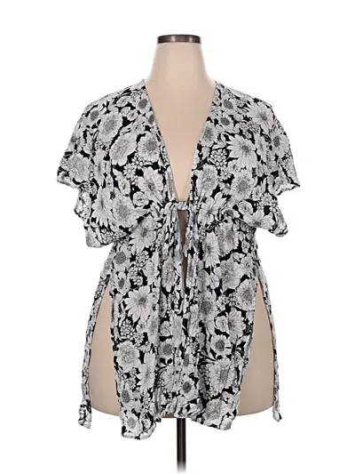 Pre-owned Walmart Cardigan Sweater In Gray