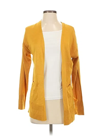 Pre-owned Walmart Cardigan Sweater In Yellow