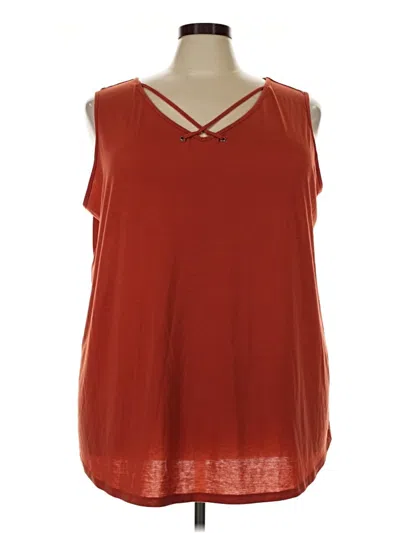 Pre-owned Walmart Casual Dress In Orange