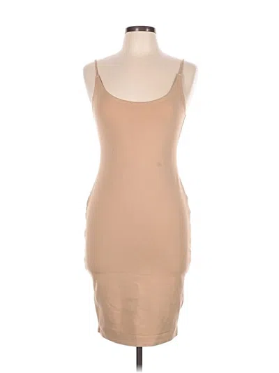 Pre-owned Walmart Casual Dress In Tan