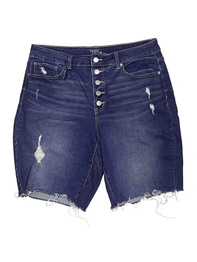 Pre-owned Walmart Denim Shorts In Blue