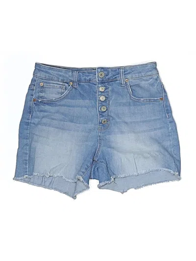 Pre-owned Walmart Denim Shorts In Blue