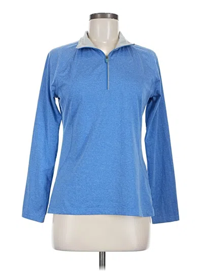 Pre-owned Walmart Fleece Jacket In Blue