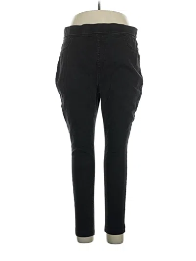 Pre-owned Walmart Jeggings In Black