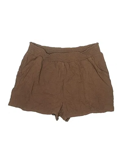 Pre-owned Walmart Khaki Shorts In Brown