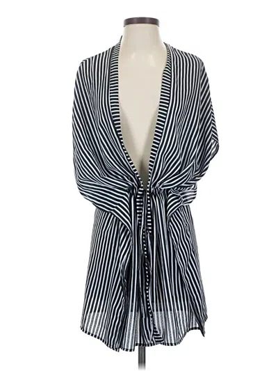 Pre-owned Walmart Kimono In Blue