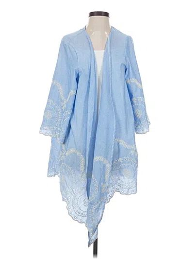 Pre-owned Walmart Kimono In Blue