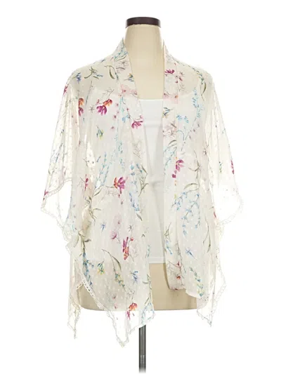 Pre-owned Walmart Kimono In White