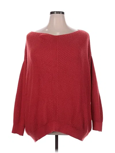 Pre-owned Walmart Pullover Sweater In Red
