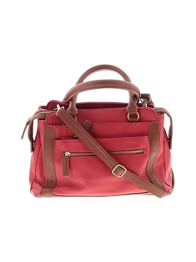 Pre-owned Walmart Satchel In Red