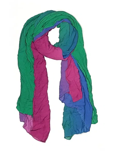 Pre-owned Walmart Scarf In Blue