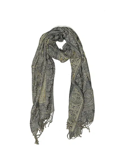Pre-owned Walmart Scarf In Gray
