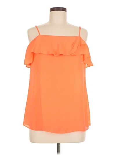 Pre-owned Walmart Sleeveless Blouse In Orange
