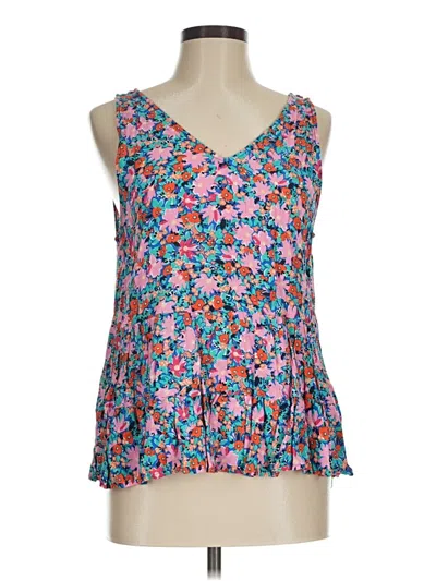 Pre-owned Walmart Sleeveless Blouse In Pink