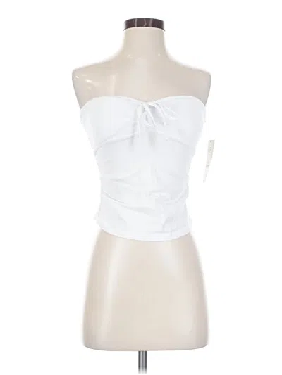 Walmart Sleeveless Blouse In White