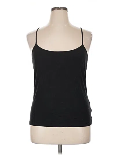 Pre-owned Walmart Tank Top Black Halter Neckline Tops