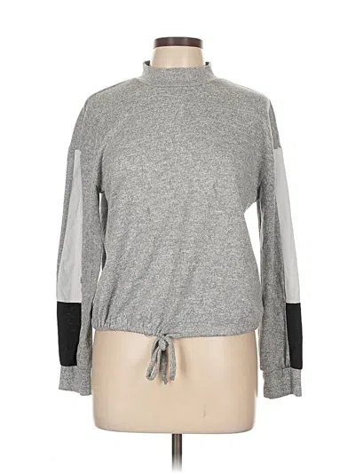 Pre-owned Walmart Turtleneck Sweater In Gray