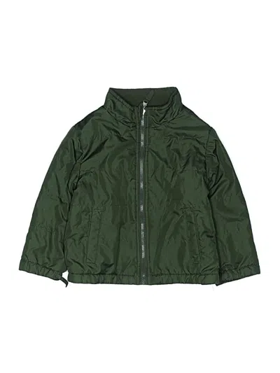 Pre-owned Walmart Kids' Windbreaker Jacket In Green