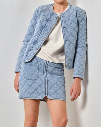 Walnut Melbourne Salina Jacket In Light Denim