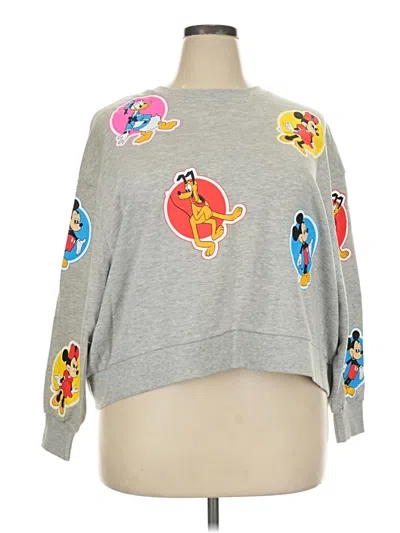 Pre-owned Walt Disney Sweatshirt In Gray