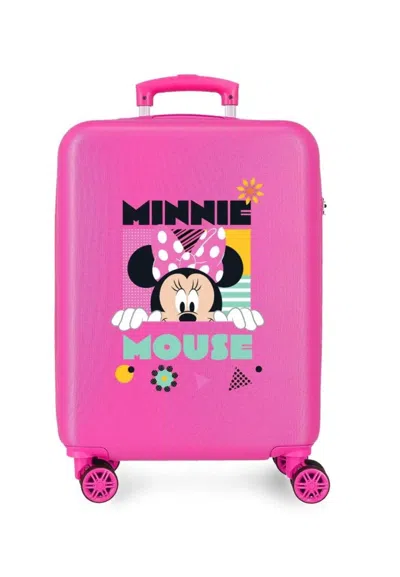 Walt Disney Trolley 55cm 4w Mickey Here Starts Rojc In Fucsia